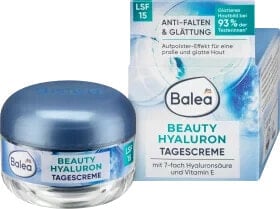 Gesichtscreme Anti Falten Beauty Hyaluron LSF 15, 50 ml