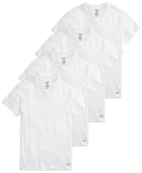 Men's V-Neck T-shirt, Pack of 4