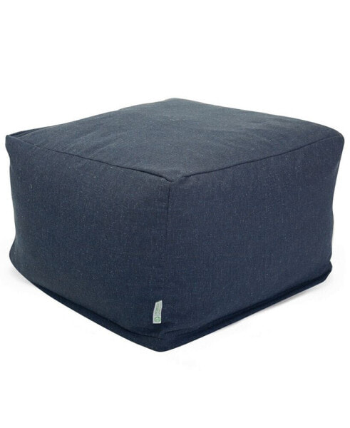 Wales Ottoman Square Pouf 27" x 17"