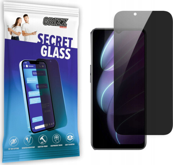 GrizzGlass Szkło prywatyzujące GrizzGlass SecretGlass Realme V30