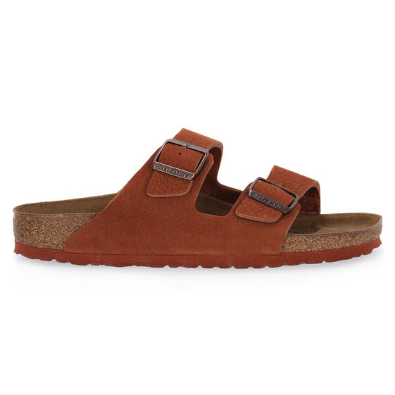 Birkenstock Arizona Desert Buck Burnt Clay