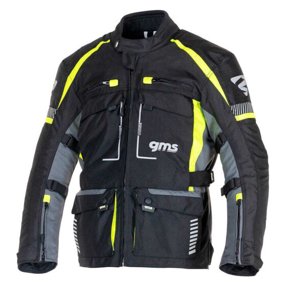 Куртка GMS Everest в черном / антраците / желтом цветах