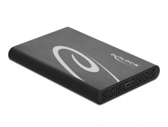 Delock 42610 - HDD/SSD enclosure - 2.5" - Serial ATA III - 6 Gbit/s - Hot-swap - Black