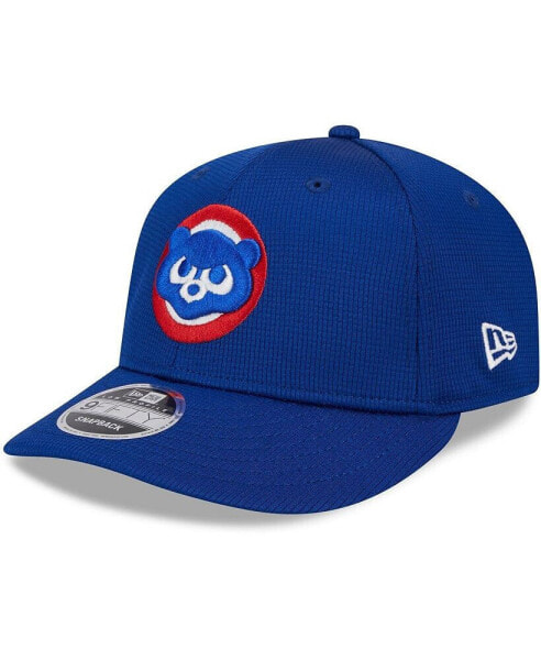 Men's Royal Chicago Cubs 2024 Batting Practice Low Profile 9FIFTY Snapback Hat