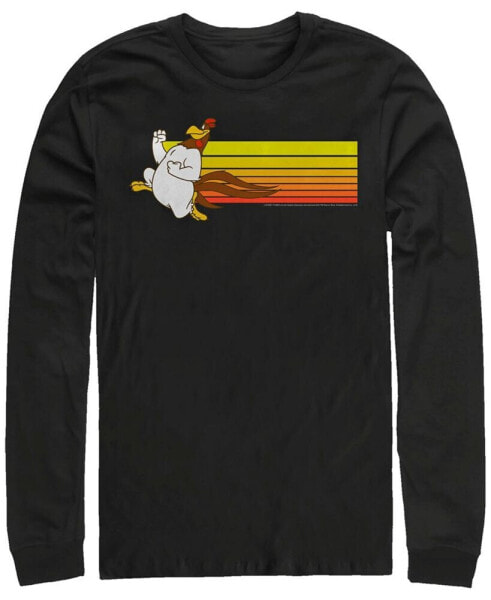 Men's Looney Tunes Foghorn Jog Long Sleeve Crew T-shirt