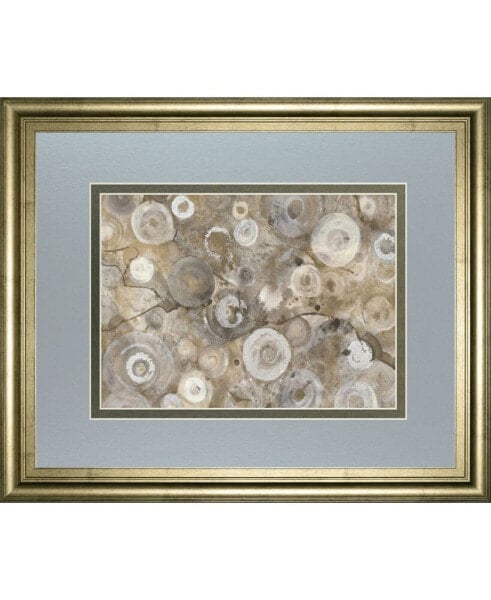 Natural Agate by Albena Hristova Framed Print Wall Art - 34" x 40"