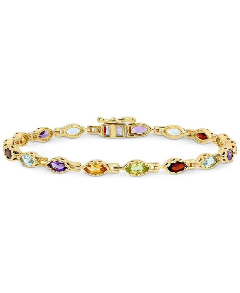 Браслет Macy's Multi-Gemstone Marquise.