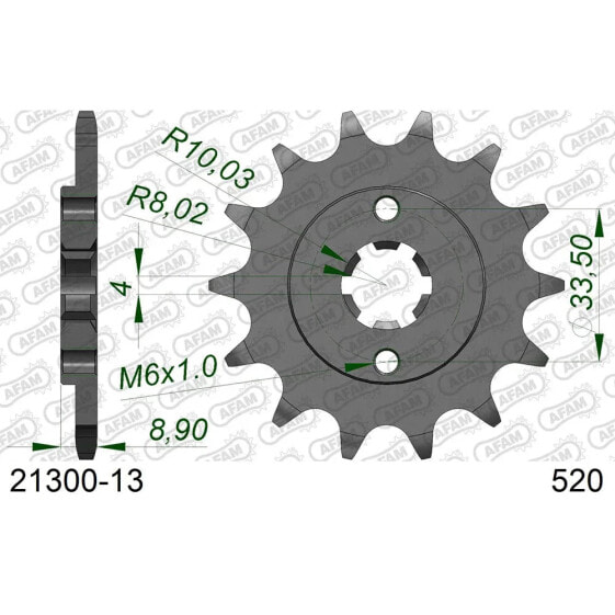 AFAM 21300 front sprocket