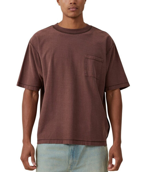 Men's Reversed Wide Neck T-shirt