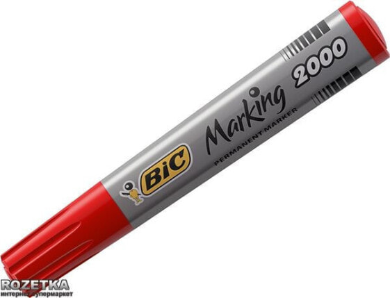 Bic MARKER PERMANENTNY BIC MARKING 2000 CZERWONY OKRĄGŁA KOŃCÓWKA - 820913