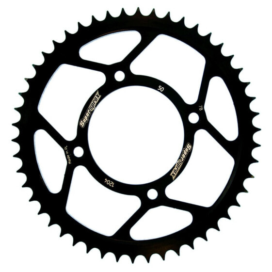 SUPERSPROX Steel Honda 428x50 RFE1204X50BLK Rear Sprocket