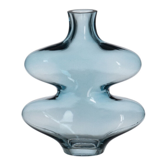 Vase Blue Crystal 18 x 7,5 x 21,5 cm