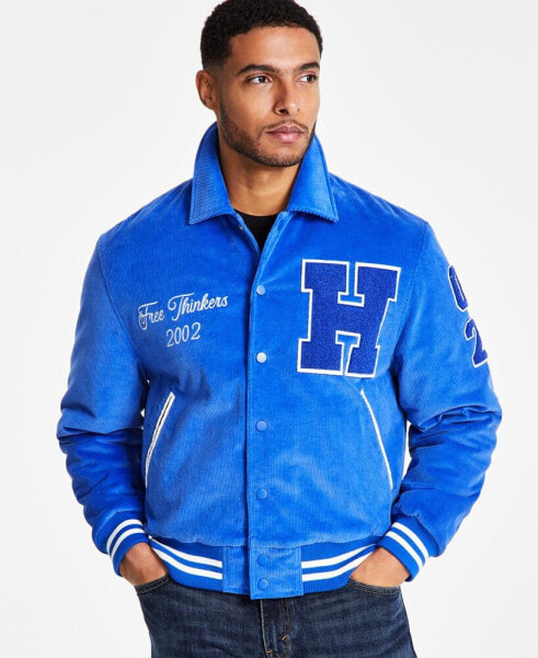 Men's Corduroy Varsity Jacket