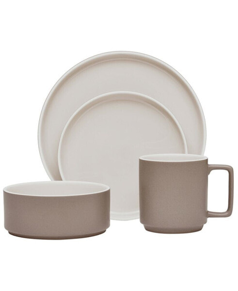 ColorTrio Stax 4 Piece Place Setting
