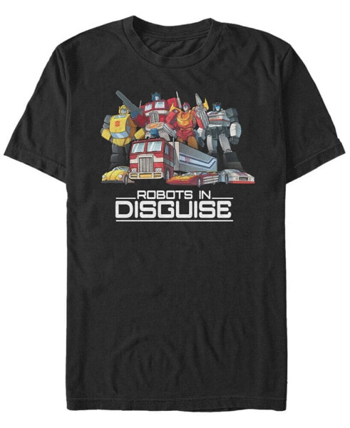 Men's Robots in Disguise Short Sleeve Crew T-shirt