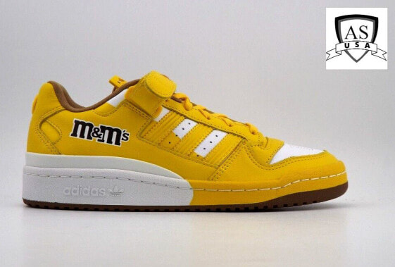 adidas Forum Low M&Ms Yellow White GY6317 Men's 5.5, 6.5 Sneakers Candy Movie