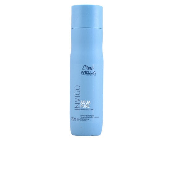 Wella Invigo Balance Aqua Pure Shampoo Очищающий шампунь с экстрактом лотоса 250 мл