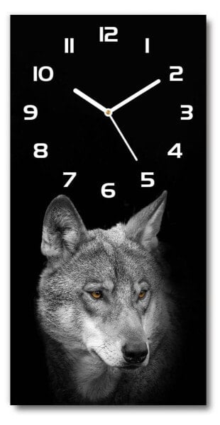 Wanduhr Wolf