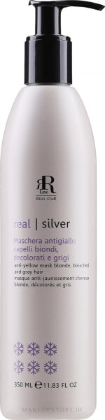 Haarmaske gegen Gelbstich - RR Line Silver Star Anti Yellow Mask 350 ml