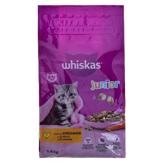 Корм для котов Whiskas Junior 2-12 Курица 1,4 Kg