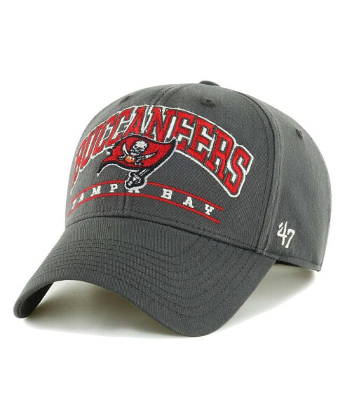 Men's Pewter Tampa Bay Buccaneers Fletcher MVP Adjustable Hat