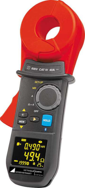 GMC Instruments GMC METRACLIP EARTH - CAT IV 600V - Black - Red