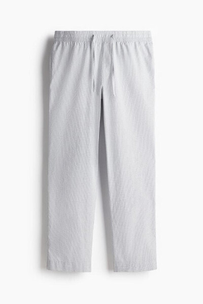 Relaxed Fit Poplin Pants