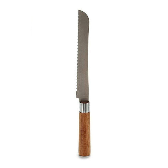 Зубчатый нож Деревянный Бамбук Нержавеющая сталь