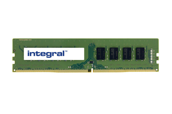 Integral IN4T4GNDJRX 4GB PC RAM MODULE DDR4 2400MHZ - 4 GB - 1 x 4 GB - DDR4 - 2400 MHz - 288-pin DIMM - Green