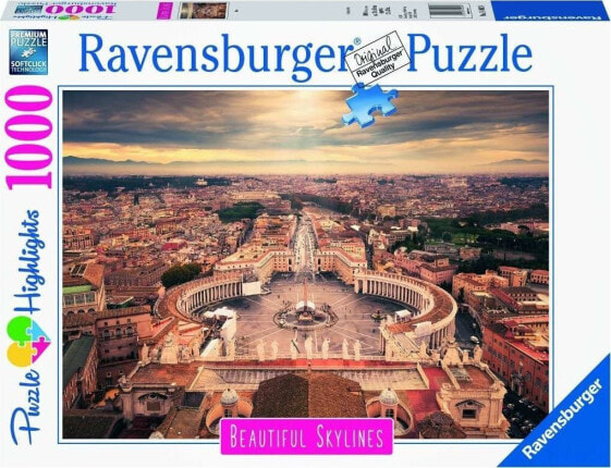 Пазл развивающий Ravensburger Puzzle 1000 элементов Рим