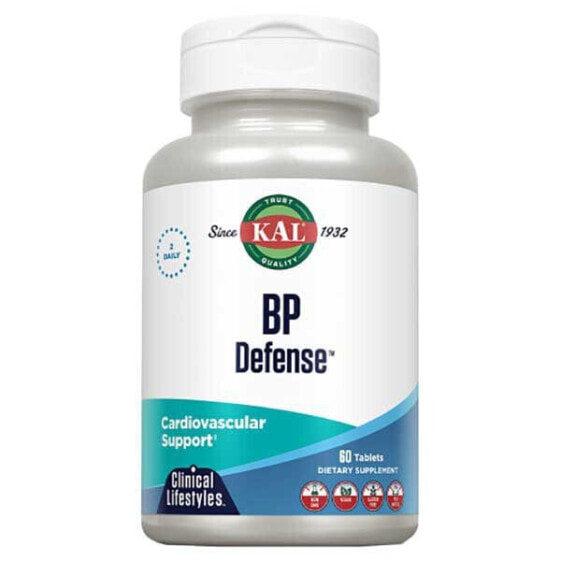 KAL BP Defense Cardiovascular Support 60 Tablets