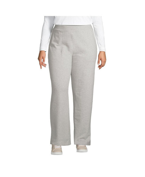 Plus Size High Rise Serious Sweats Wide Leg Sweatpants