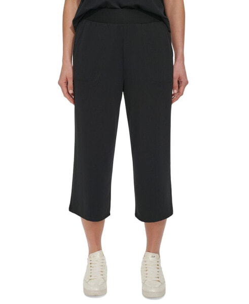 Sport Women's High-Rise Cropped Wide-Leg Pants