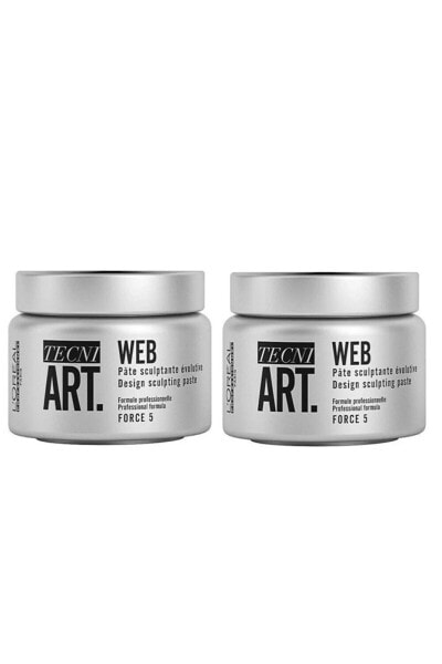 2x Loreal Tecni Art Web Doku Veren Lifli Gum Wax 150ml+150ml