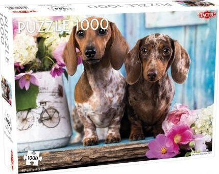Tactic Puzzle 1000 Dashing Dachshunds (58314)