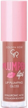 Lipgloss - Golden Rose Plumped Lips Lip Plumping Gloss 208