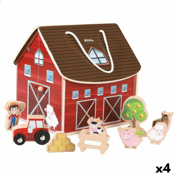 Игровой набор WooMax Playset Farm Animals Happy Farm (Счастливая ферма)