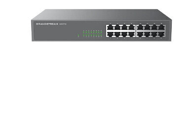 Grandstream GWN7702 Unmanaged Switch 16-Port - Switch - Amount of ports: