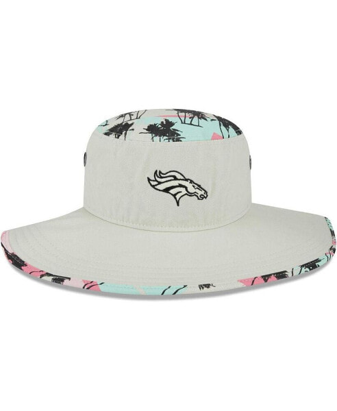 Men's Khaki Denver Broncos Retro Beachin' Bucket Hat