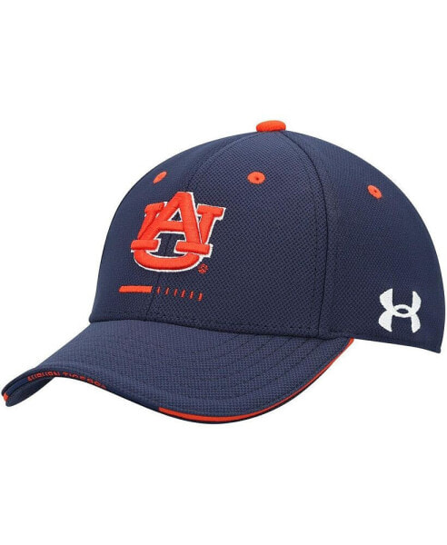 Big Boys and Girls Navy Auburn Tigers Blitzing Accent Performance Adjustable Hat