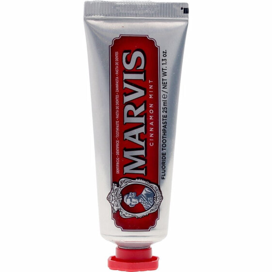 Marvis Cinnamon Mint Toothpaste Зубная паста с фтором, со вкусом корицы и мяты Мини размер 25 мл