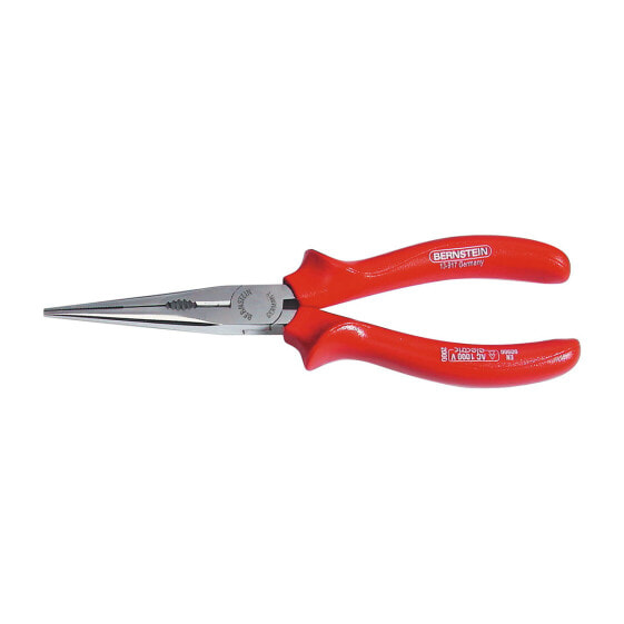 Bernstein Werkzeugfabrik Steinrücke 13-917 VDE - Needle-nose pliers - 2.5 mm - Electrostatic Discharge (ESD) protection - Steel - Red - 20.5 cm