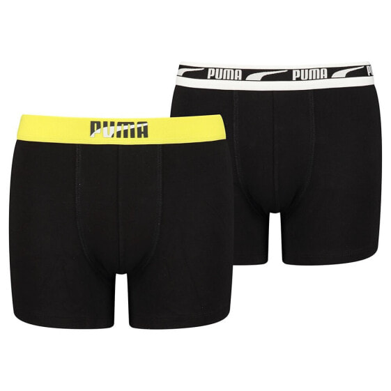 PUMA Placed Logo Boxer 2 Units