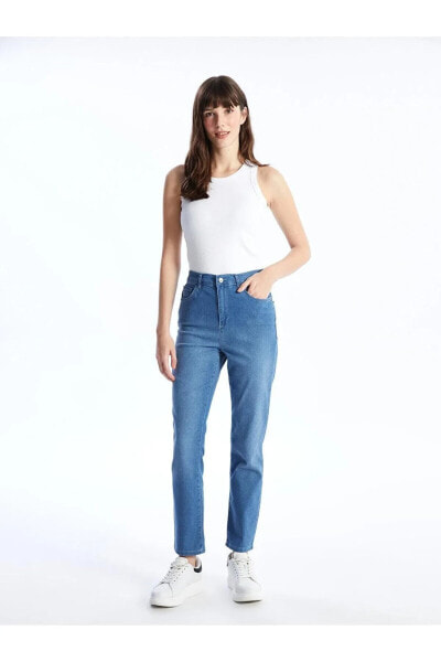 LCWAIKIKI Classic Straight Fit Kadın Jean Pantolon