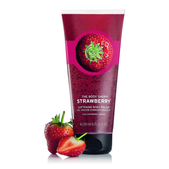 The Body Shop Strawberry Shower Scrub Отшелушивающий гель для душа с ароматом клубники
