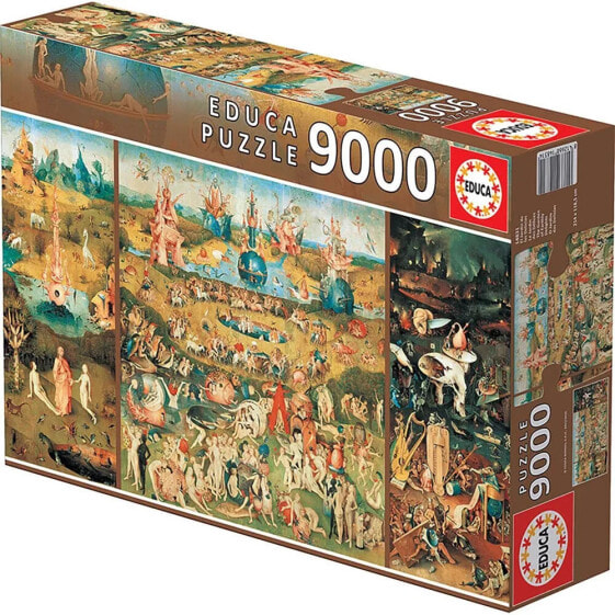 EDUCA BORRAS 9000 Pieces Garden Of Delights Puzzle