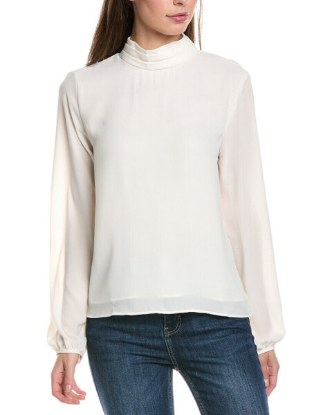 Krisa Pleated Turtleneck Top Women's