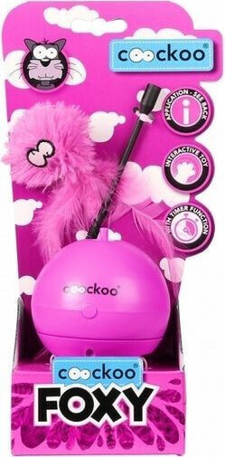 Игрушка для собак COOCKOO Мяч Фокси Мэджик розовая