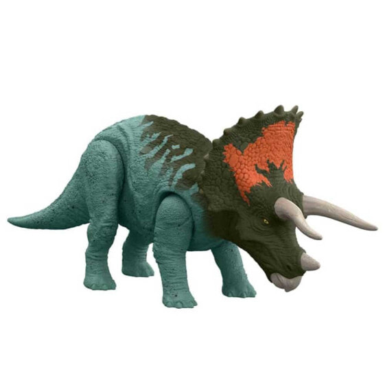 Фигурка Jurassic World Dominion Roar Strikes Triceratops Figure (Властелин мира Доминион Удары Рева Трицератопса)