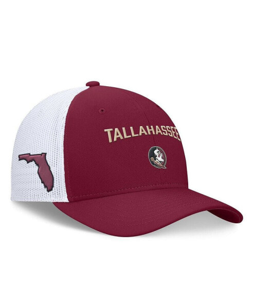 Men's Garnet/White Florida State Seminoles Primetime City Trucker Adjustable Hat